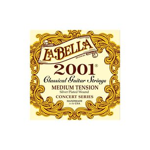 Set De Cuerdas Guitarra Cl&aacute;sica La Bella (tensi&oacute;n Media) 2001mt