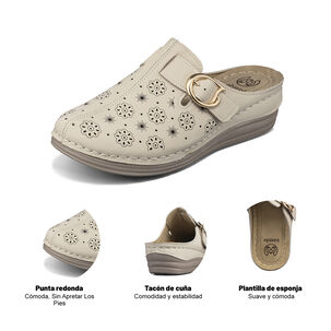 Sandalias Casual Mujer Plataforma Cuña Weide Js72