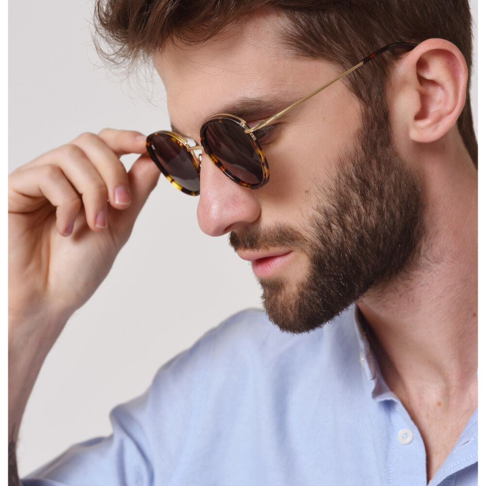 Lentes De Sol Belvedere Marrón Polarizados York Eyewear image number 3.0