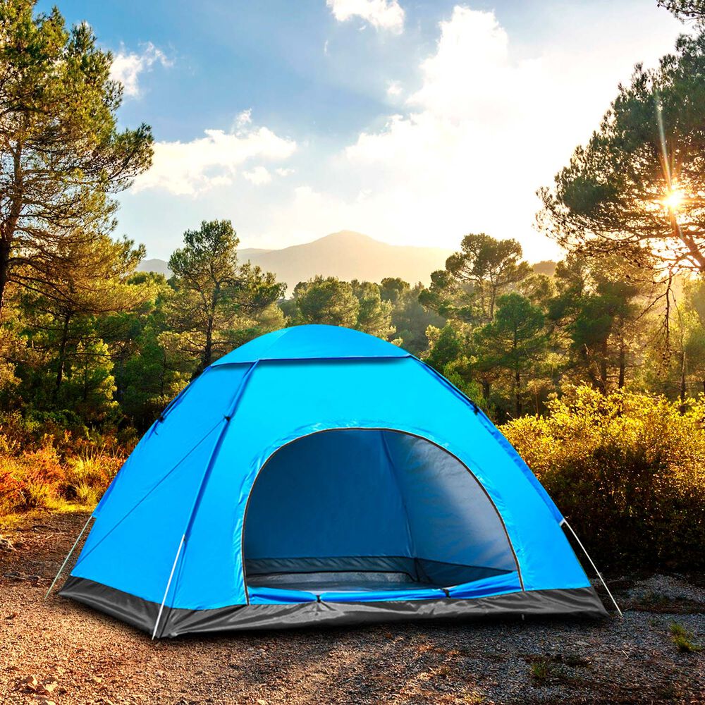 Carpa Camping 2 Personas Celeste image number 5.0