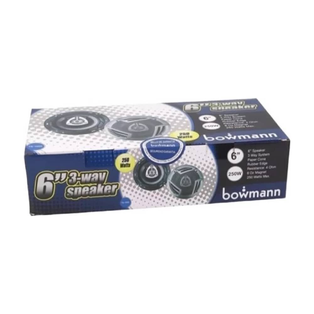 Parlante De Auto Bowmann 16cm 250w Ts-1650 image number 1.0