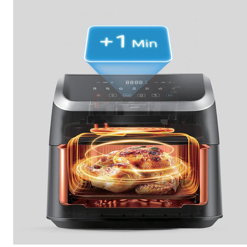 Freidora de Aire Midea MF-TN85DBK / 8.5 Litros image number 8.0