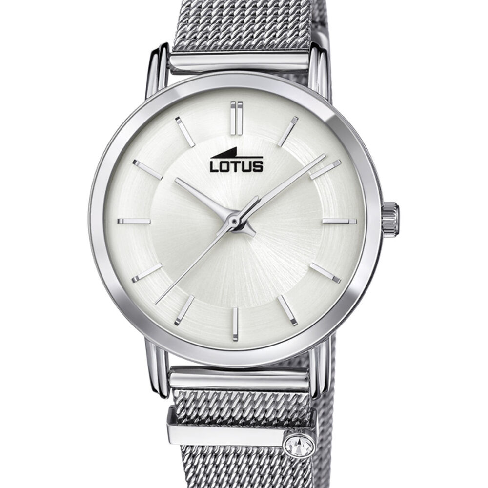 Reloj 18737/1 Lotus Blanco Mujer Trendy image number 0.0