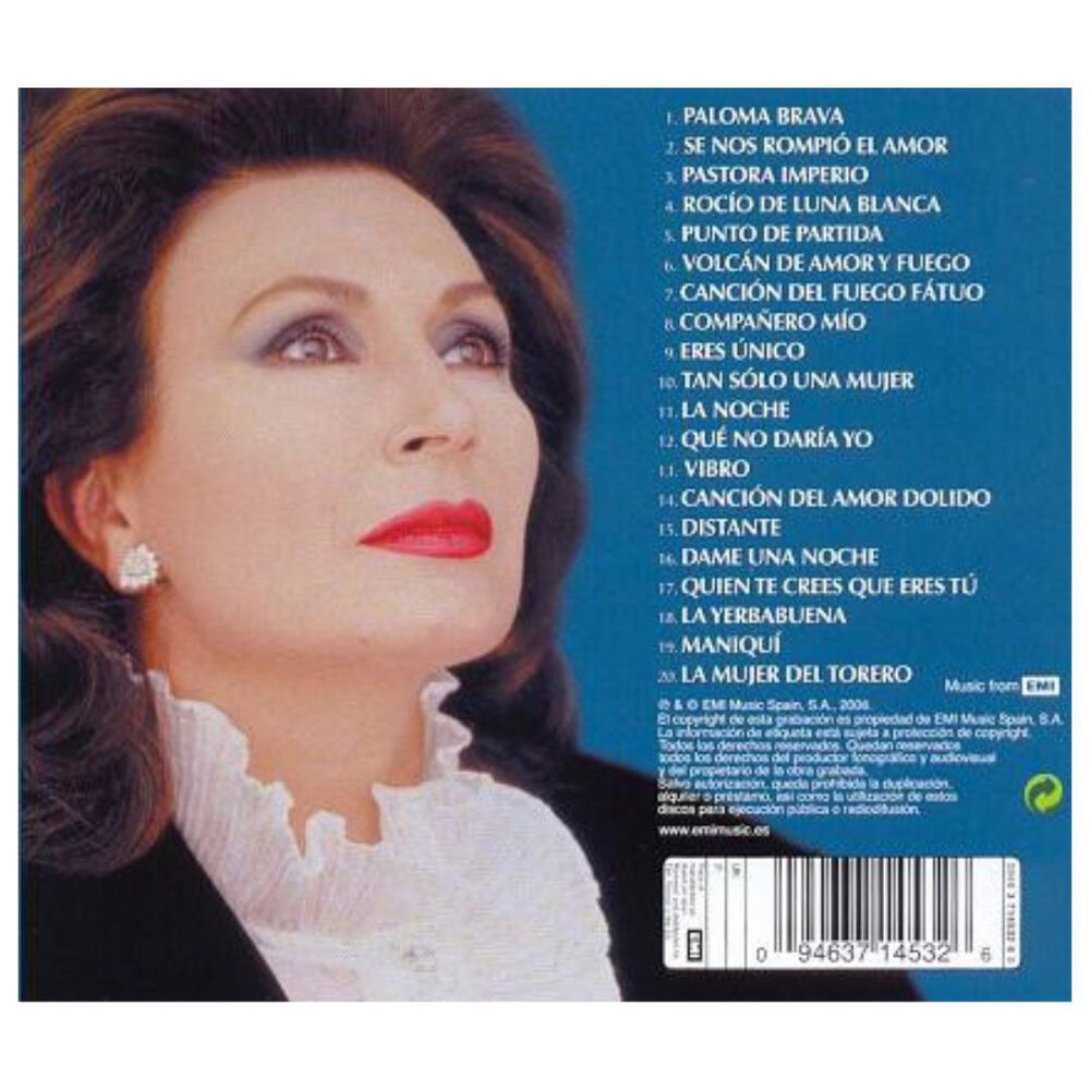 Rocio Jurado - Inolvidable 20 Grandes Exitos | Cd image number 1.0