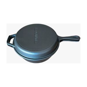 Dutch Oven 26cm 2 Sartenes Hierro Fundido + 2 Grip - Cukin
