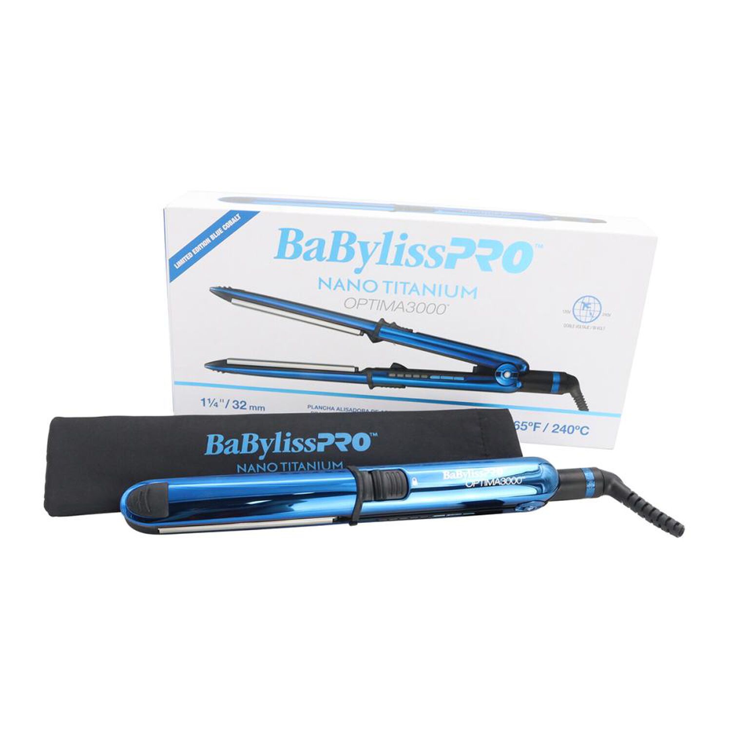Alisador Babylisspro Optima 3000 Azul image number 1.0