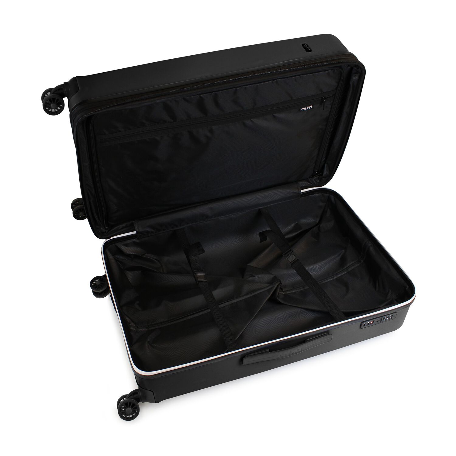 Pack 2 Maletas Donna Karan Lumina S 10kg + L 23kg Negra Dkny image number 6.0