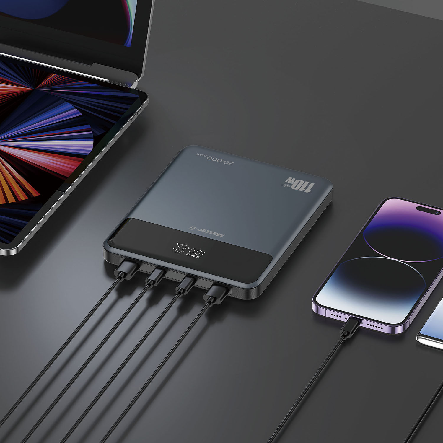Cargador Slim Port&aacute;til Notebook 20000mah 110w Pd Master-g image number 3.0