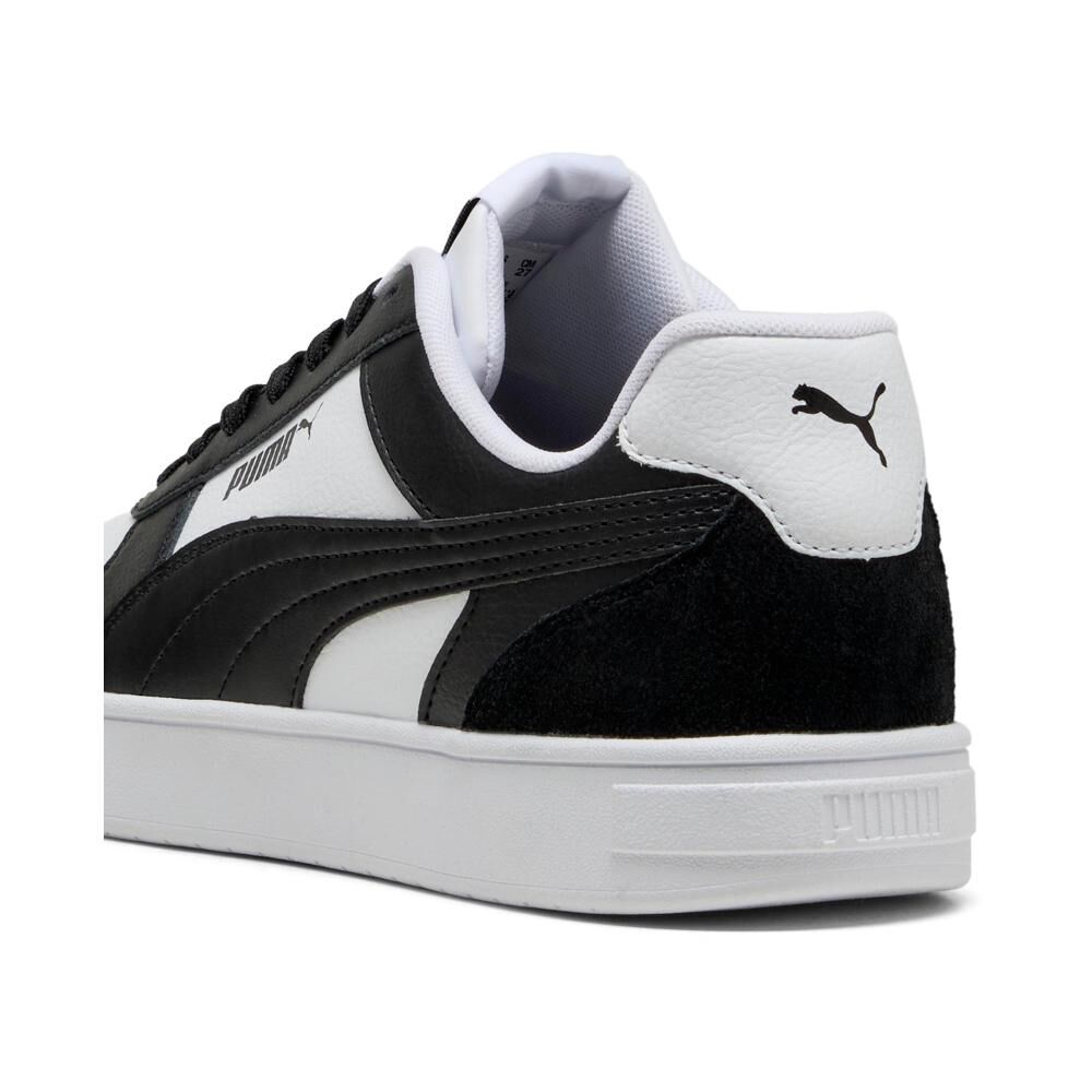Zapatilla Urbana Unisex Puma Caven Mix White- Black- Black image number 2.0