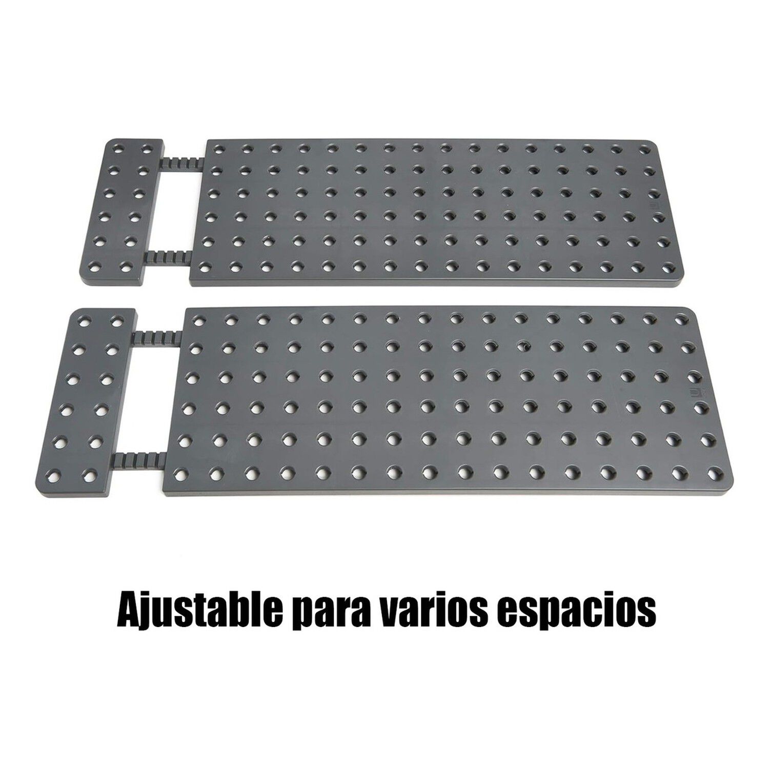 Estante Ajustable Drenaje Cocina 2 Cajones Organizador Gris image number 5.0
