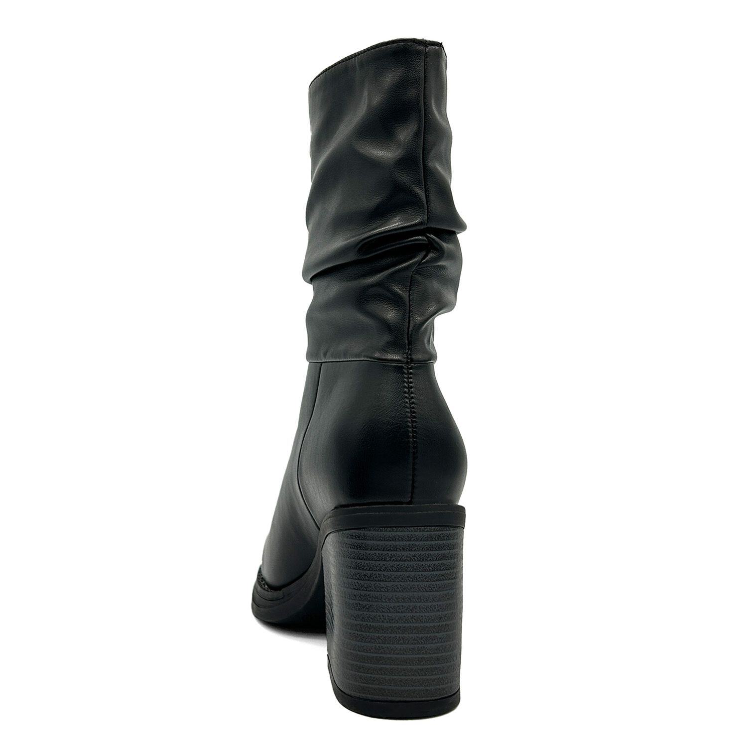 Bota Para Mujer, Negro, Media Pantorrilla Danicolle image number 3.0
