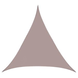 Toldo Vela Triangular Color Kaki + Kit De Instalación Miglú