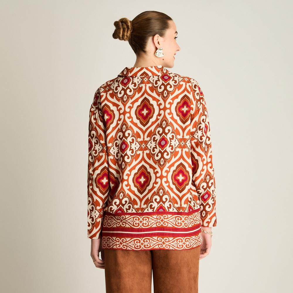 Blusa Manga Larga Mujer Lorenzo Di Pontti image number 2.0