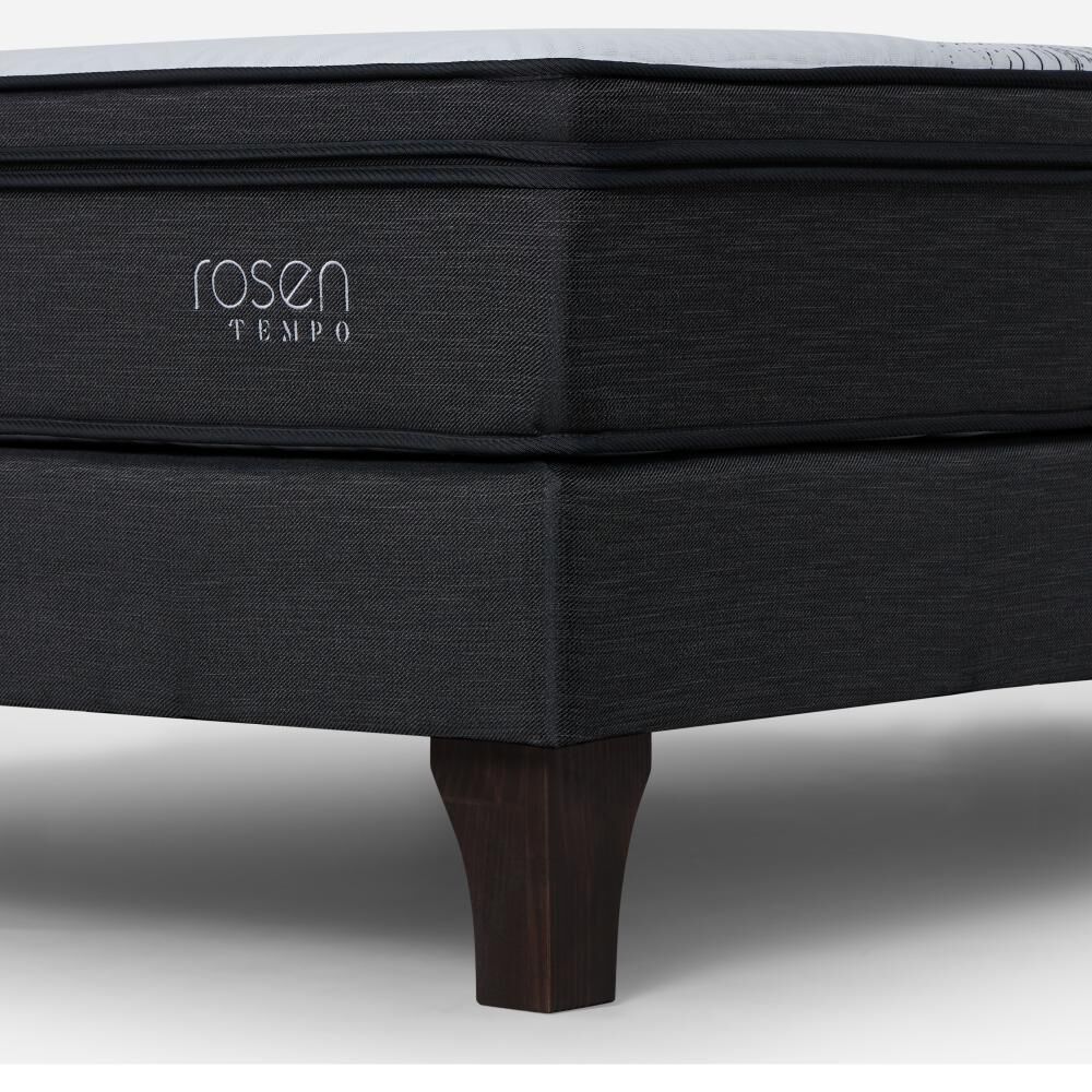 Cama Europea Rosen Tempo / 1.5 Plazas / Base Normal image number 2.0