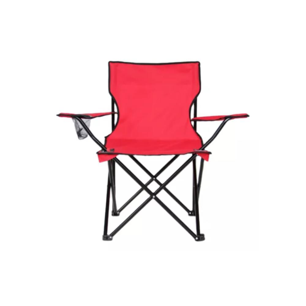 Silla Plegable De Playa Camping Pesca Picnic Con Porta Vaso image number 3.0