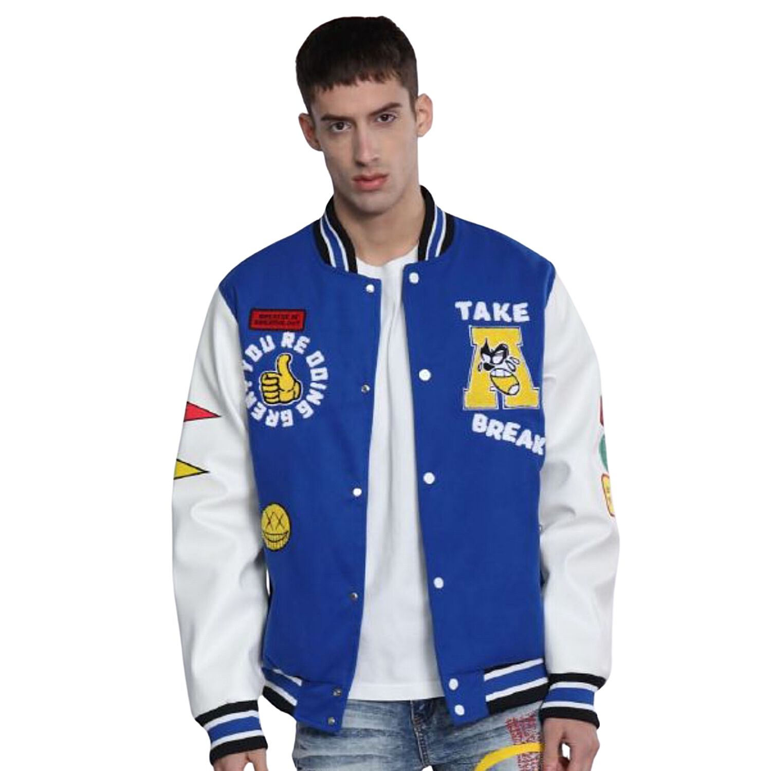 Chaqueta Universitaria Bomber Luxury image number 0.0