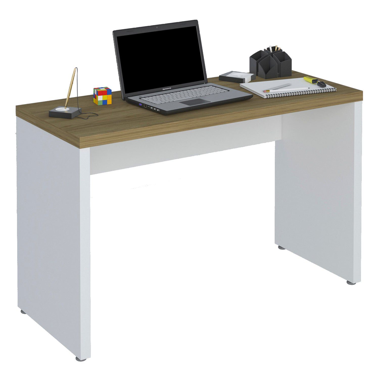 Escritorio Touch Blanco Con Caf&eacute; image number 3.0