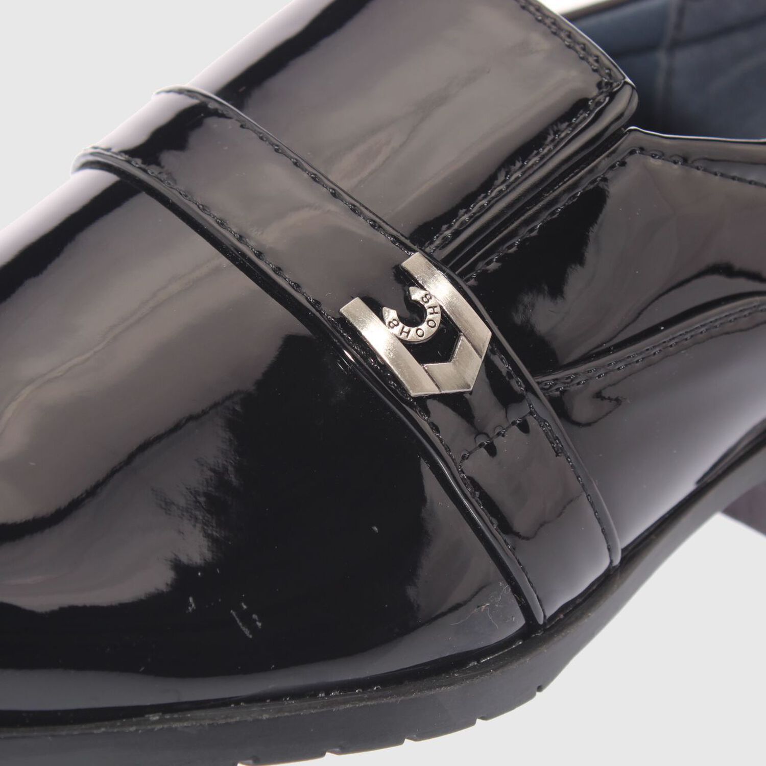 Zapato Charol Negro V&iacute;a Franca Art. 820114black image number 4.0