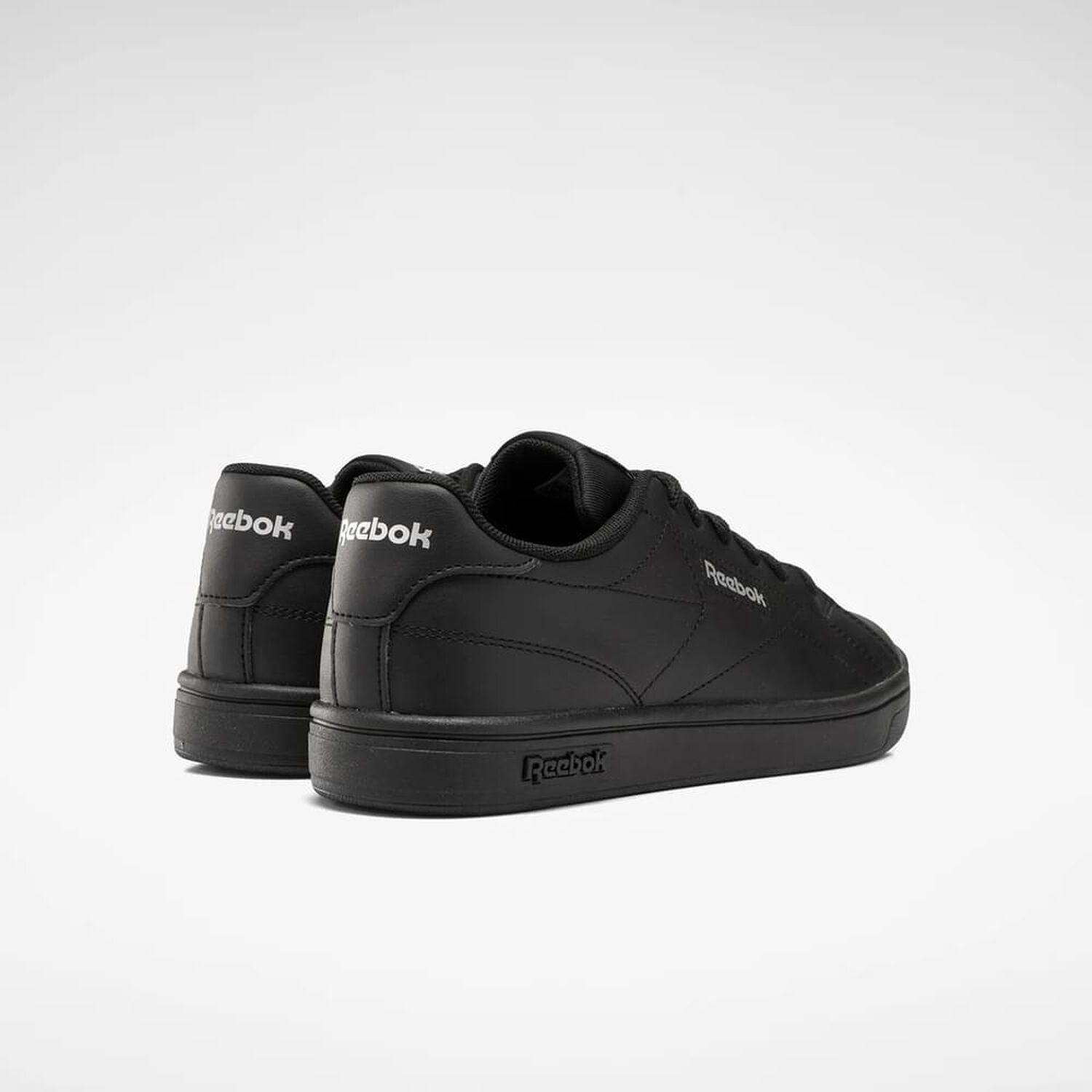 Zapatilla Urbana Mujer Reebok Court Clean Negro image number 2.0