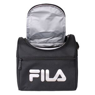 Pack Fila Mochila 16lts Urbanix + Lonchera T&eacute;rmica Bonet Negro-silver