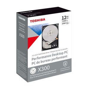 Toshiba Disco Duro Interno 12tb X300 Sata Hdwr21cxzsta