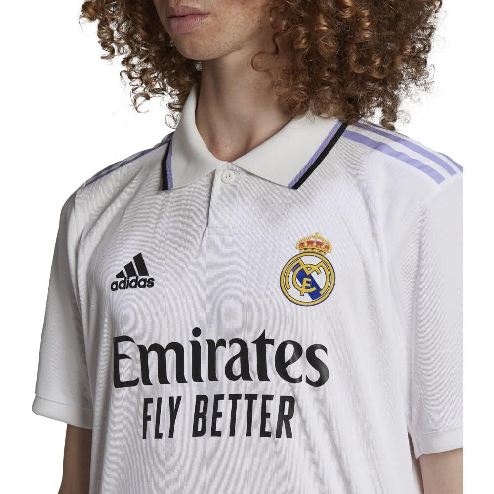 Camiseta De Fútbol Hombre Local Real Madrid Authentic Adidas image number 5.0