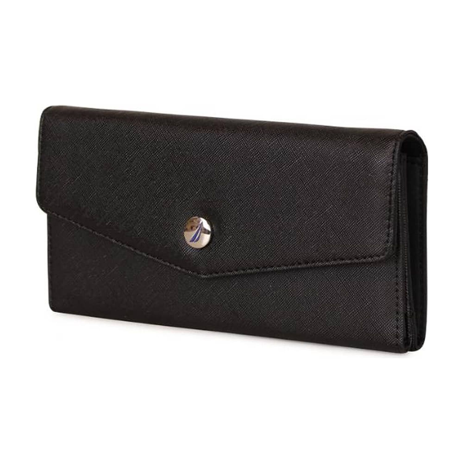 Billetera De Mujer Ziggy Negra Nautica image number 3.0