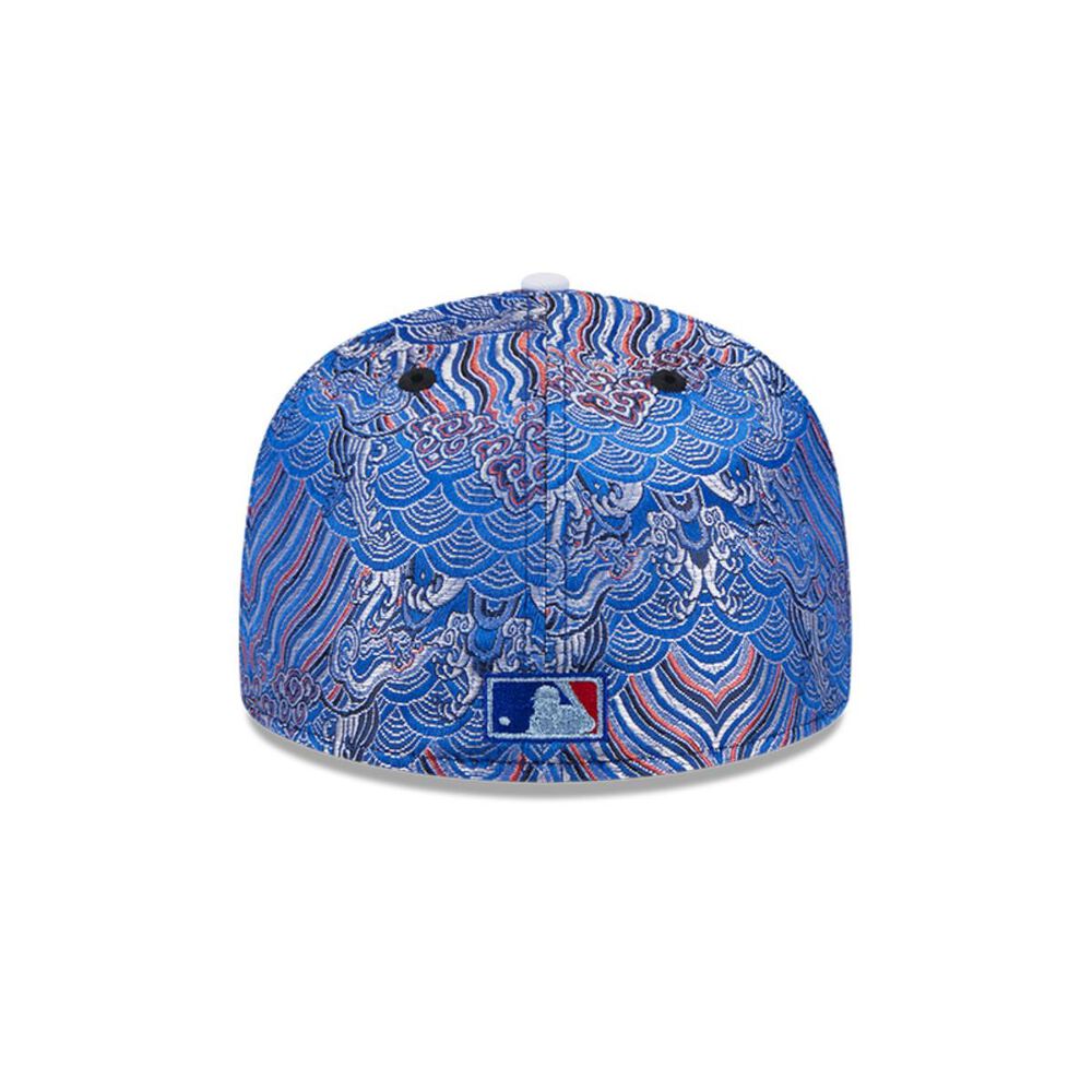 Gorra 59fifty Mlb Oakland Athletics Wave Fill Blue image number 5.0