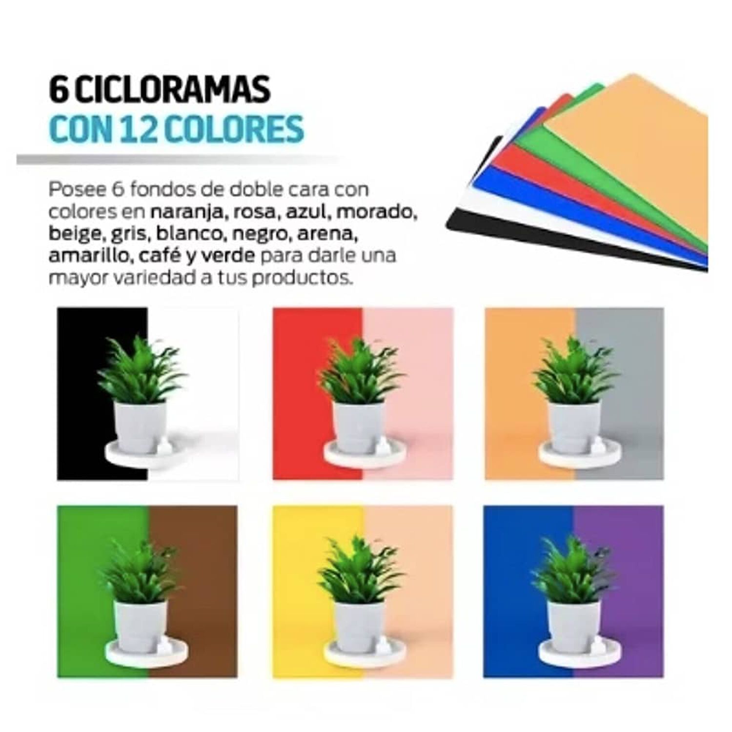 Estudio Fotogr&aacute;fico Port&aacute;til 40x40 - Caja De Luz Para Foto image number 1.0