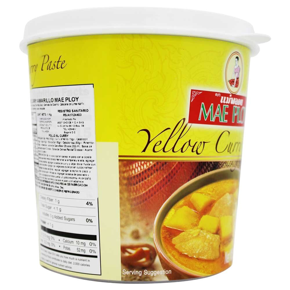 Pasta Curry Amarillo Mae Ploy 400g Tailandia image number 2.0