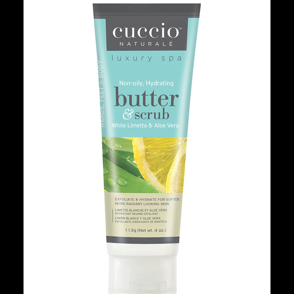 Manteca Y Exfoliante Con Manteca De Limetta Blanca Y Aloe Vera 113 Gr image number 0.0