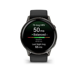 Venu 4 (45mm), Gps, Wi-fi, Black W/ Slate + Black, Garmin