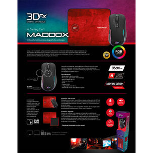 Kit Gamer 3dfx Maddox 9091 2 En 1 Mouse + Mousepad