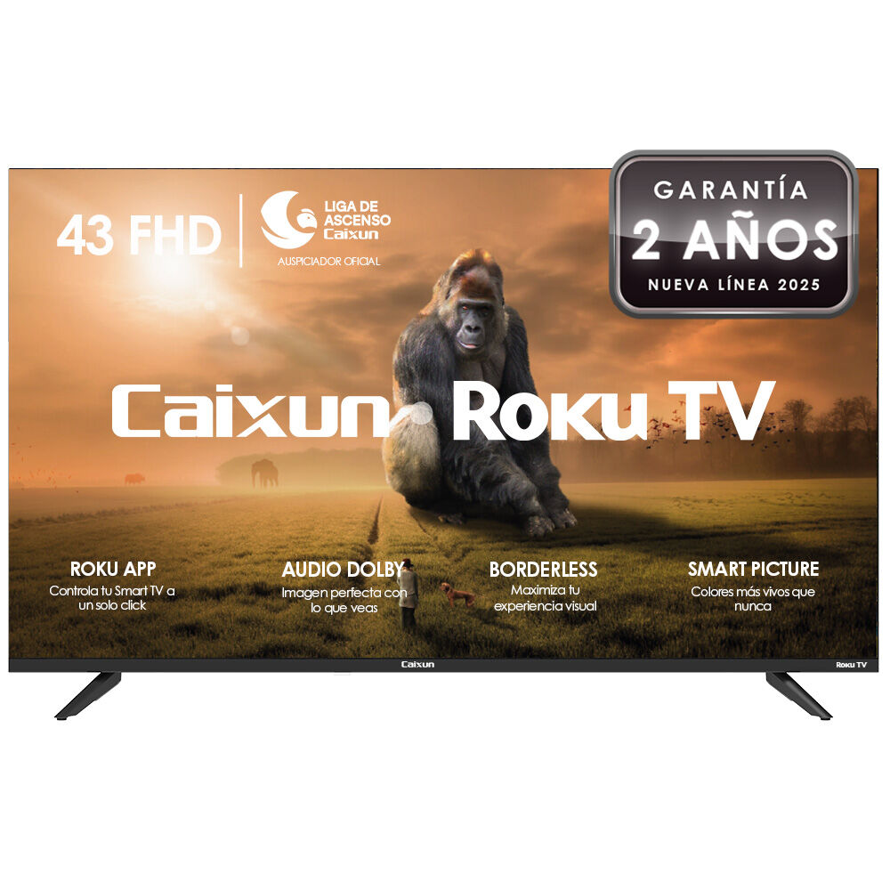 Smart Tv Caixun Led 43" Fhd Roku Tv C43v1fr image number 0.0