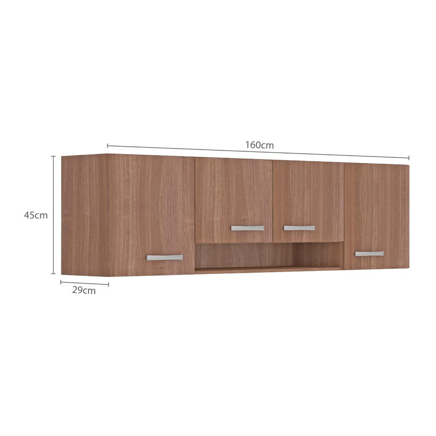 Mueble De Cocina Aereo Nido Vekkahome 160 Cm image number 1.0