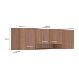 Mueble De Cocina Aereo Nido Vekkahome 160 Cm