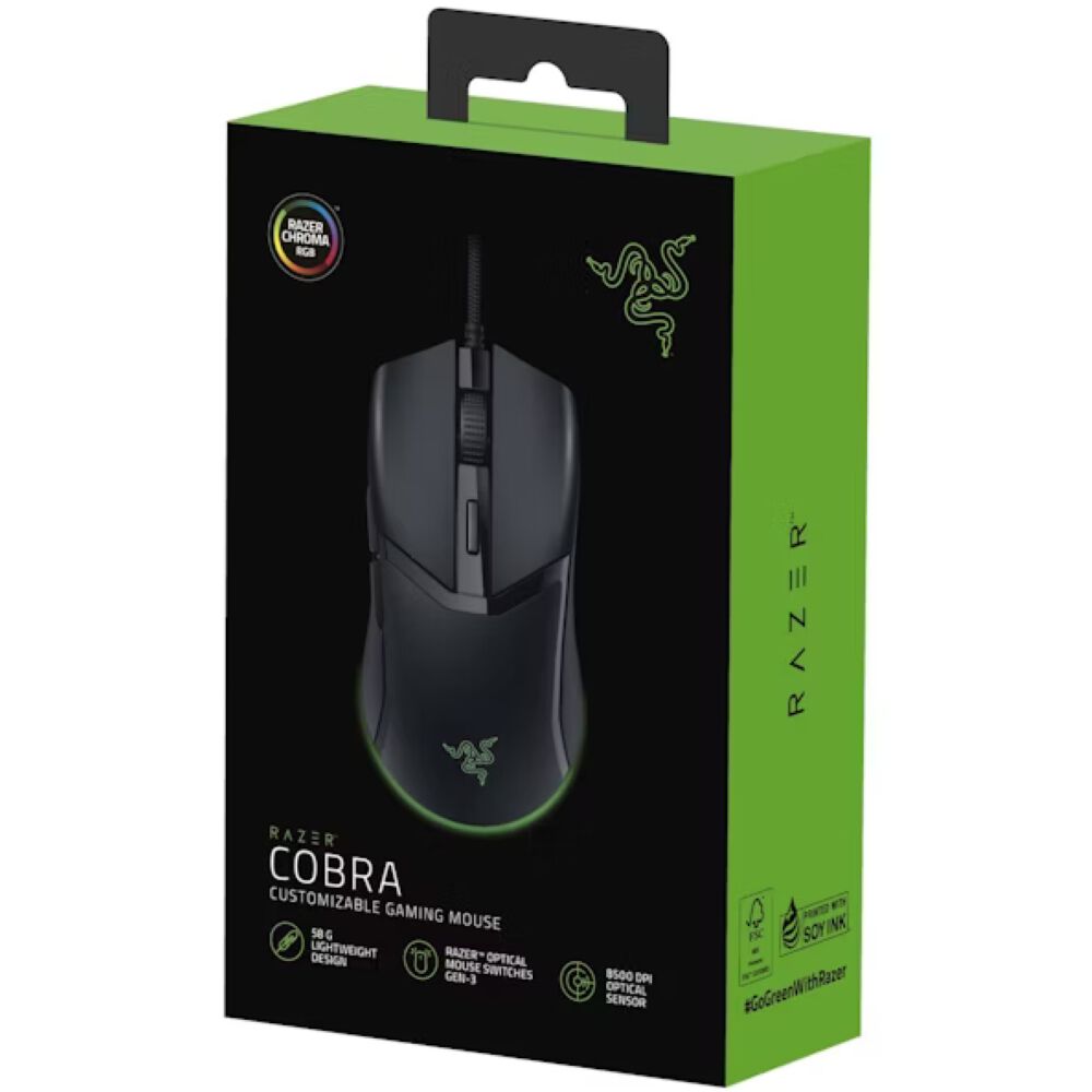 Mouse Gamer Razer Cobra Chroma Rgb 8.500dpi Cable Speedflex image number 4.0