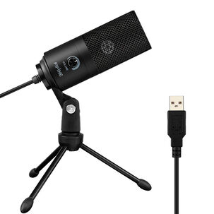 Micrófono Condensador Fifine K669b Usb