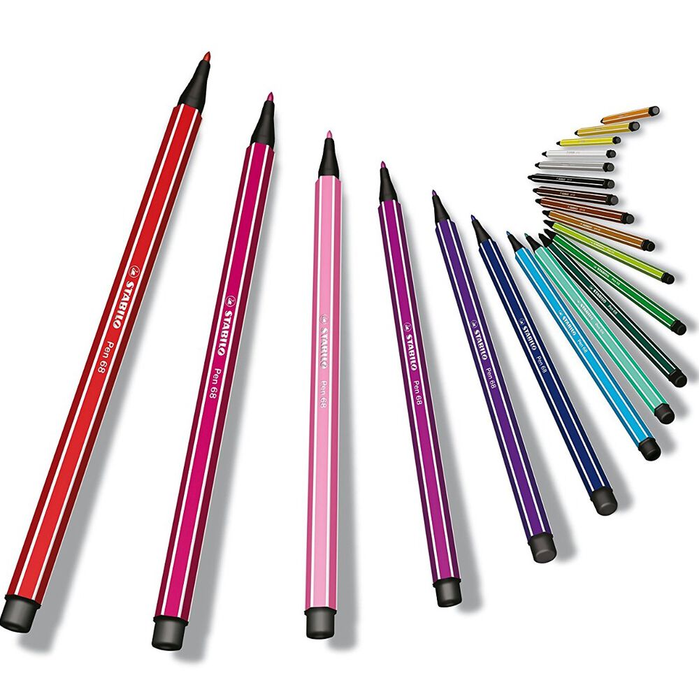 Set Stabilo Pen Point 68 Punta Fina 40 Colores image number 1.0