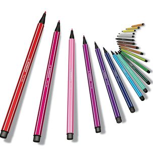 Set Stabilo Pen Point 68 Punta Fina 40 Colores