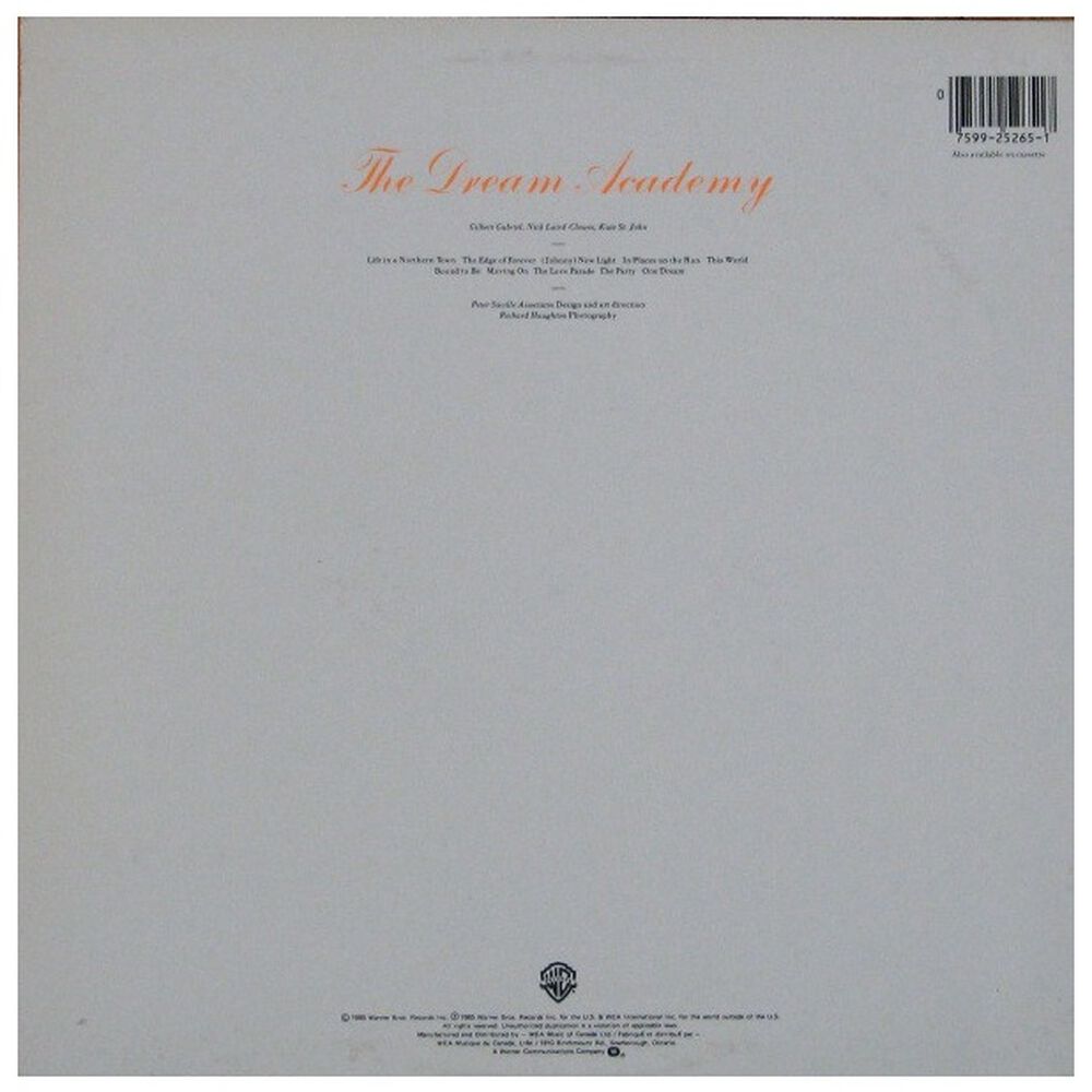 Dream Academy - The Dream Academy | Vinilo Usado image number 1.0