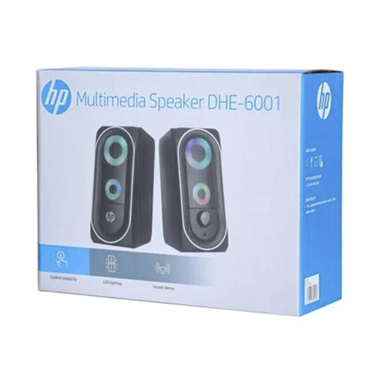 Parlante Usb Hp De 6w Est&eacute;reo Con Iluminaci&oacute;n Rgb Dhe-6001 image number 5.0