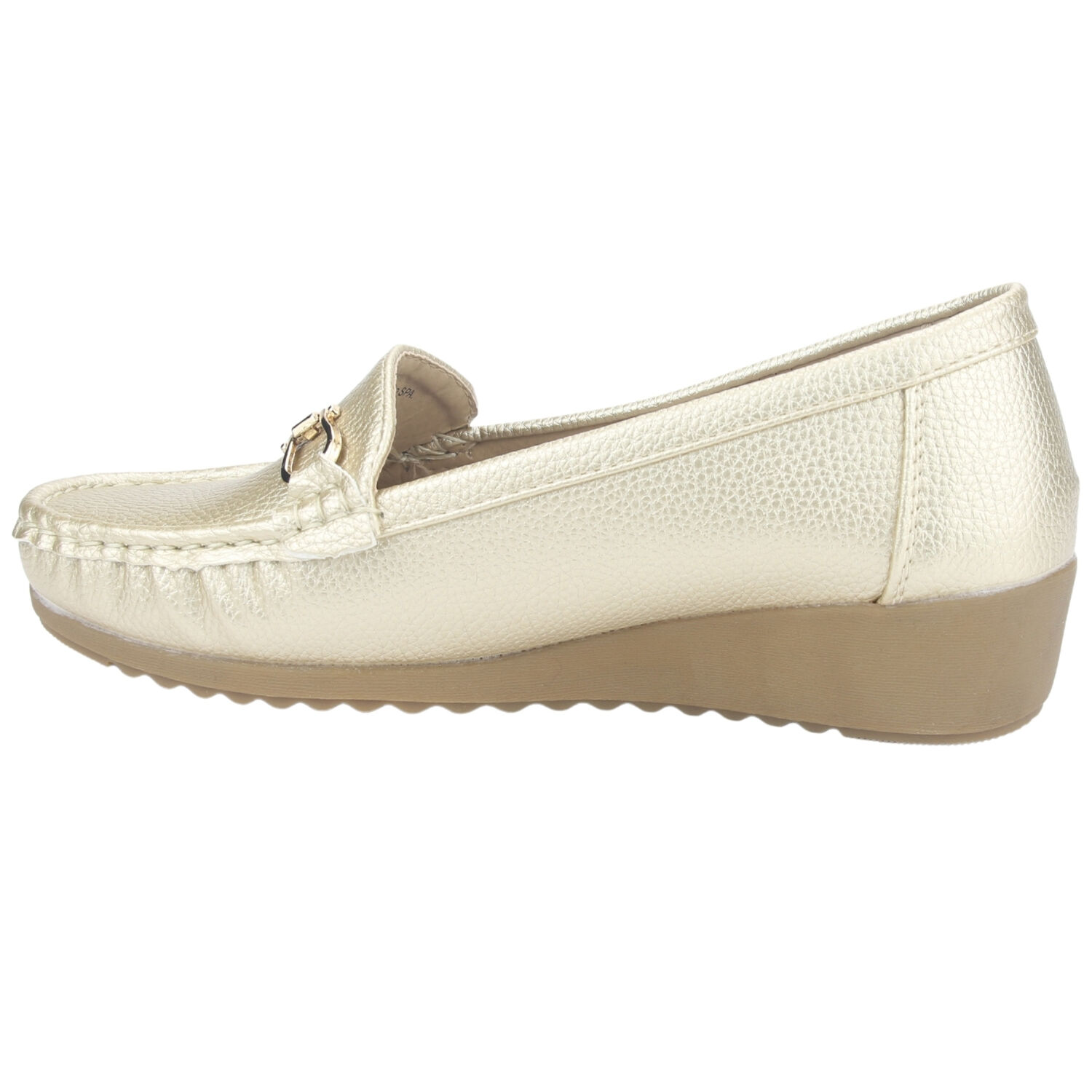Mocasin Chalada Mujer Malu-2 Dorado Casual image number 1.0
