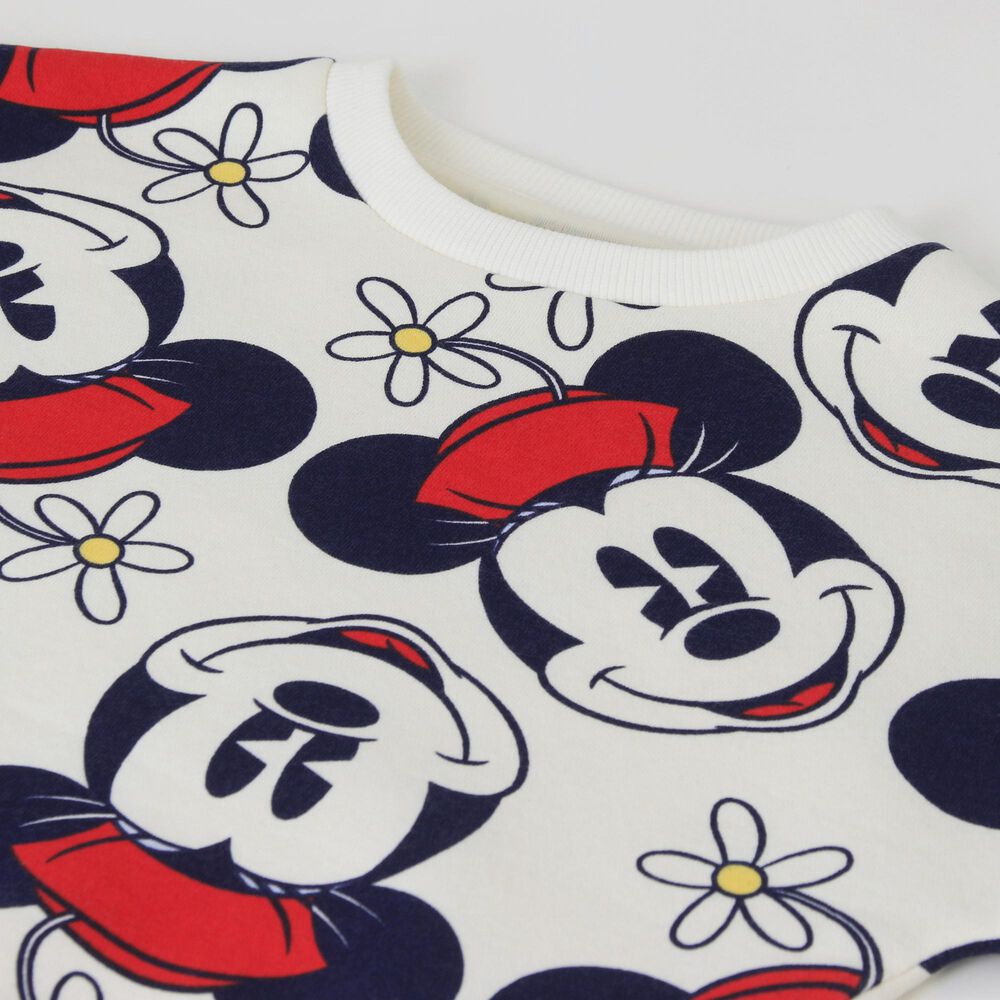 Conjunto Buzo Ni&ntilde;a Full Print Minnie Mouse Blanco Disney image number 2.0