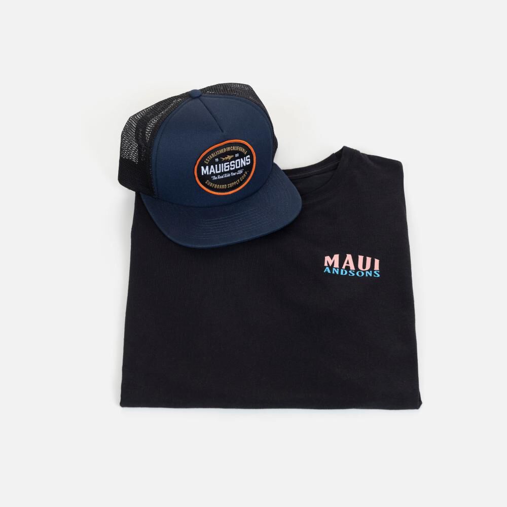 Pack Polera + Jockey Hombre Maui And Sons image number 3.0