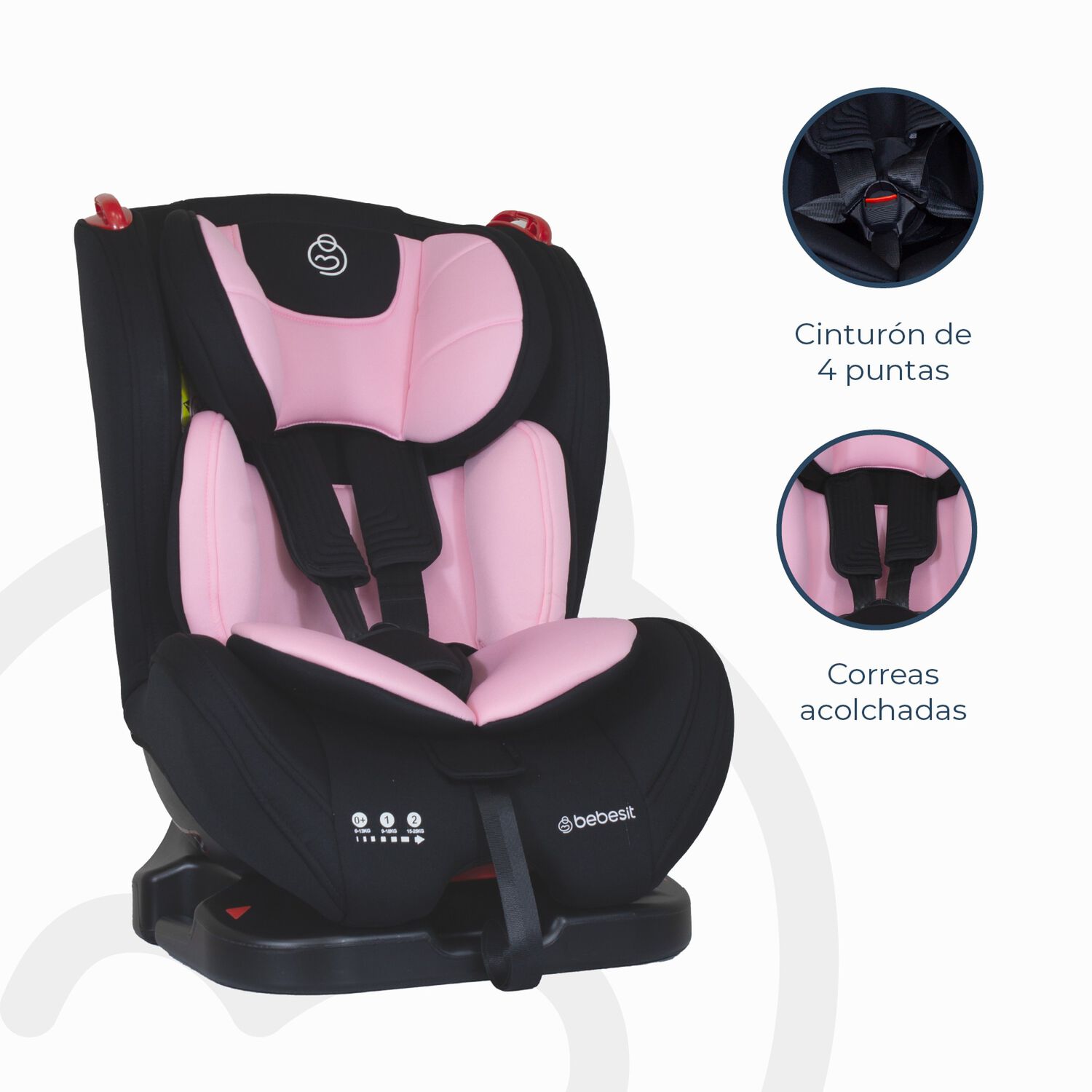 Silla De Auto Convertible Ara Next Rosa image number 4.0