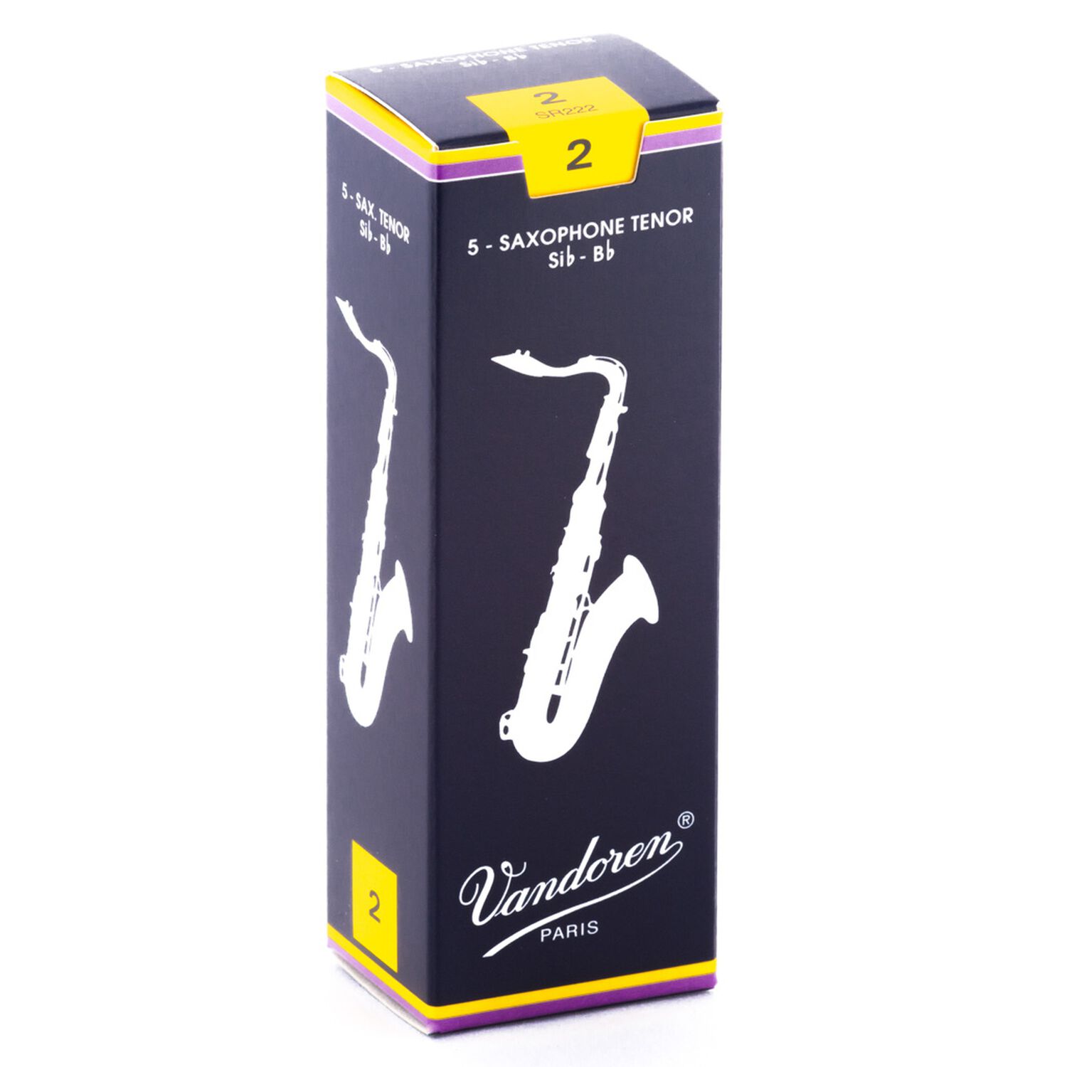 Cajas De Ca&ntilde;as Saxo Tenor Tradicional N&ordm;2.0 Sr222 Vandoren image number 0.0