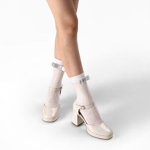 Zapato Mary Jane Tacones Elegante Charol Mujer Weide Yl85