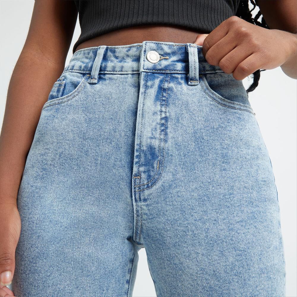 Jeans Basta Doblada Tiro Alto Skinny Mujer Rolly Go image number 4.0