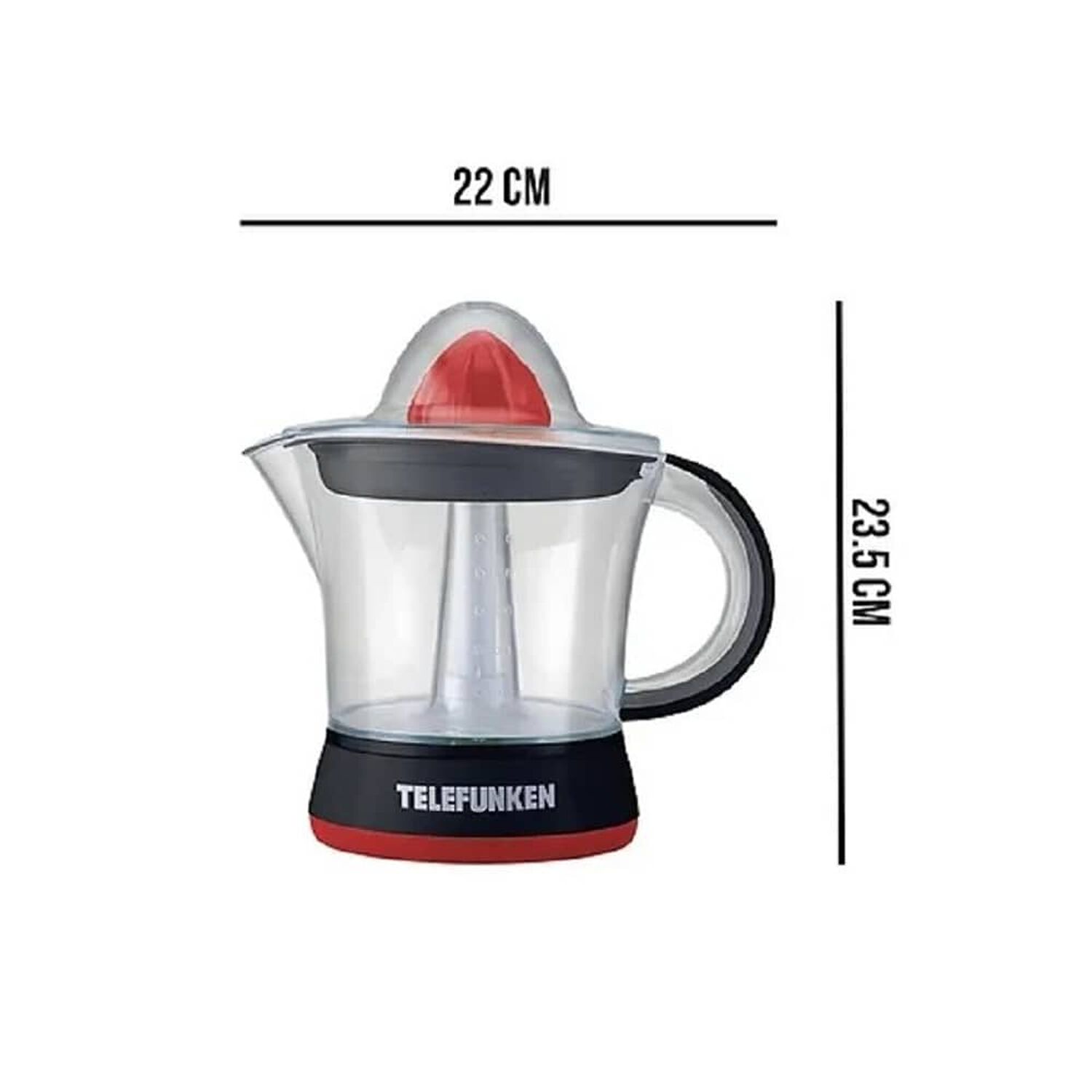 Exprimidor De C&iacute;tricos Telefunken Juicer-1250 Jarra De 1.2 Lt 50w image number 2.0